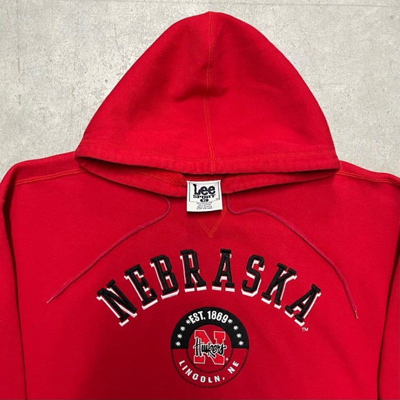 Vintage Nebraska Corn Huskers Hoodie - Picture 2 of 4